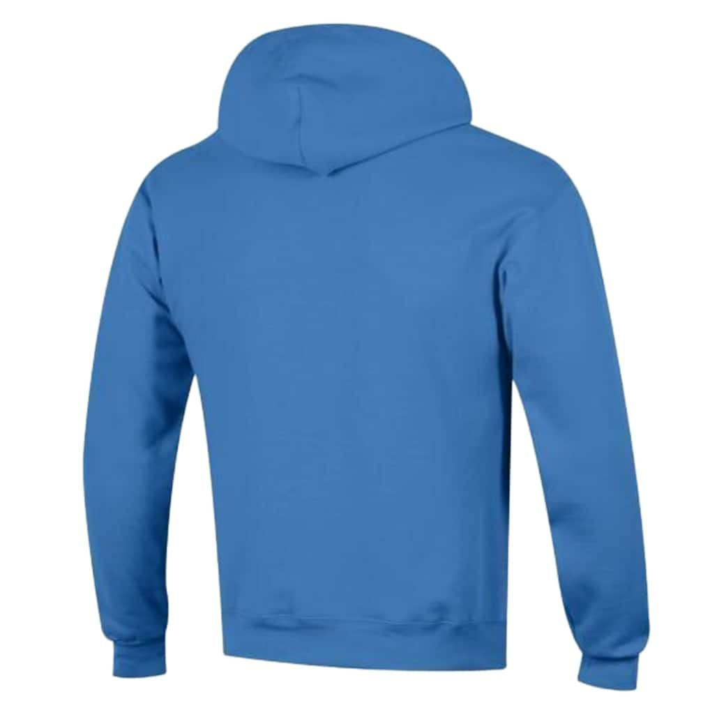 Los Angeles Chargers Champion Powerblend Arch over Logo Hoodie - Powder Blue Hoodies