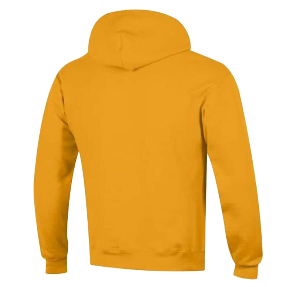 Los Angeles Chargers Champion Powerblend Arch over Logo Hoodie - Gold Hoodies
