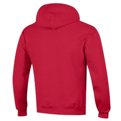 New England Patriots Champion Powerblend Arch over Logo Hoodie - Red Hoodies