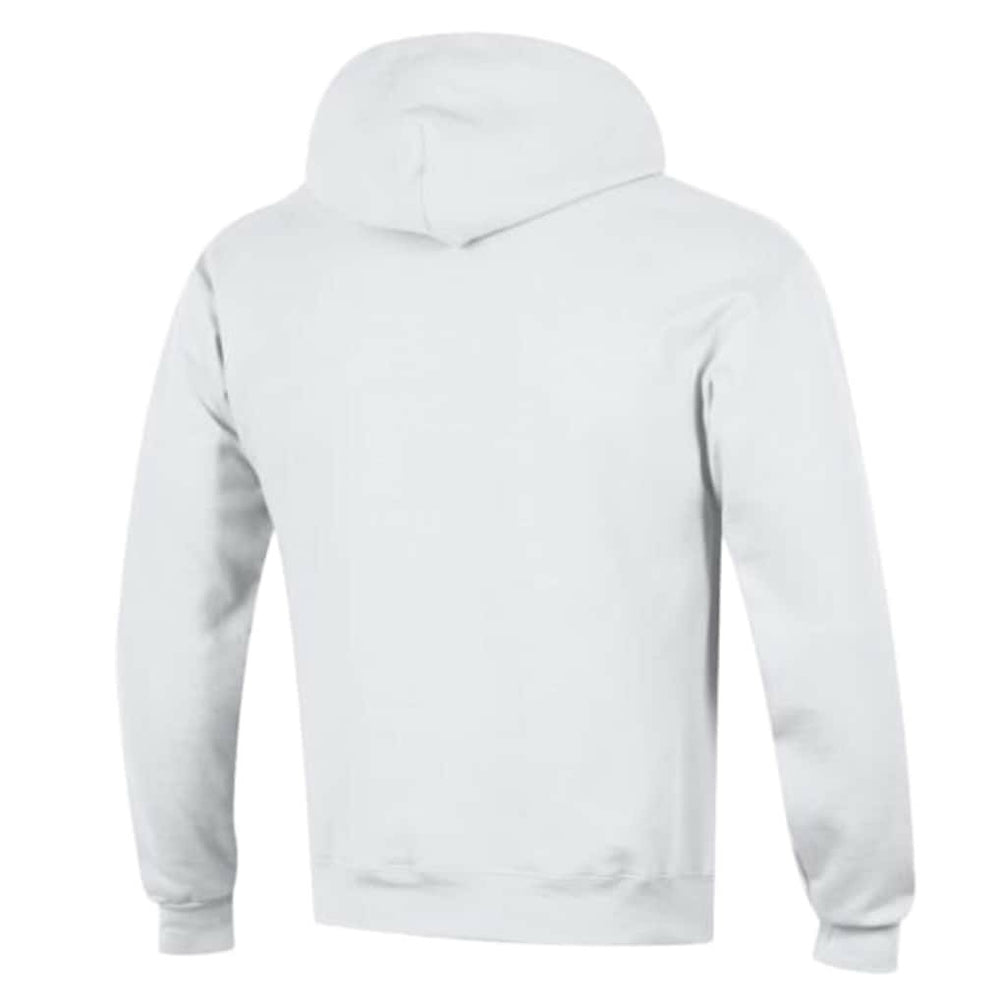 New York Giants Champion Powerblend Arch over Logo Hoodie - White Hoodies