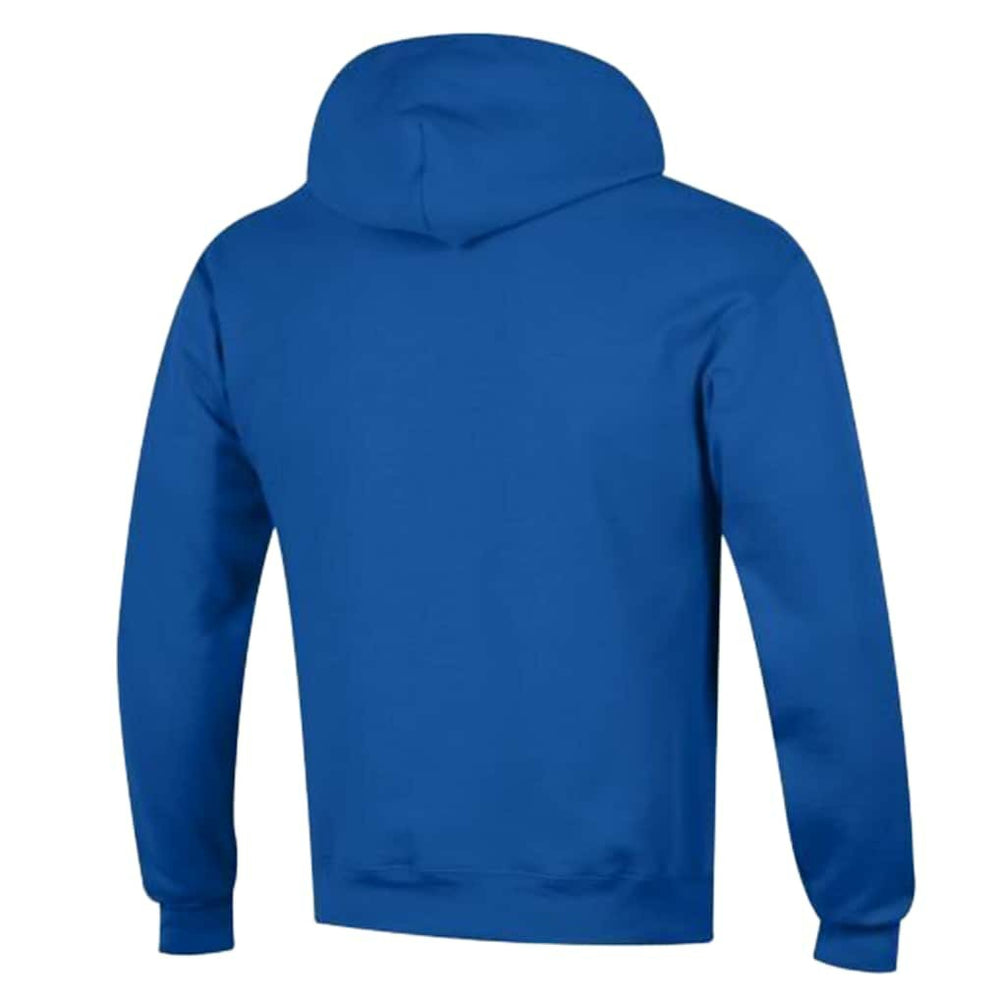 Buffalo Bills Champion Powerblend Arch over Logo Hoodie - Royal Hoodies