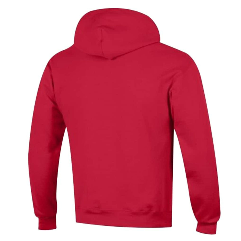 Kansas City Chiefs Champion Powerblend Arch over Logo Hoodie - Red Hoodies