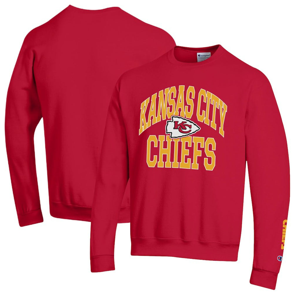 Kansas City Chiefs Champion Powerblend Fleece Sweatshirt - Red Sweatshirts