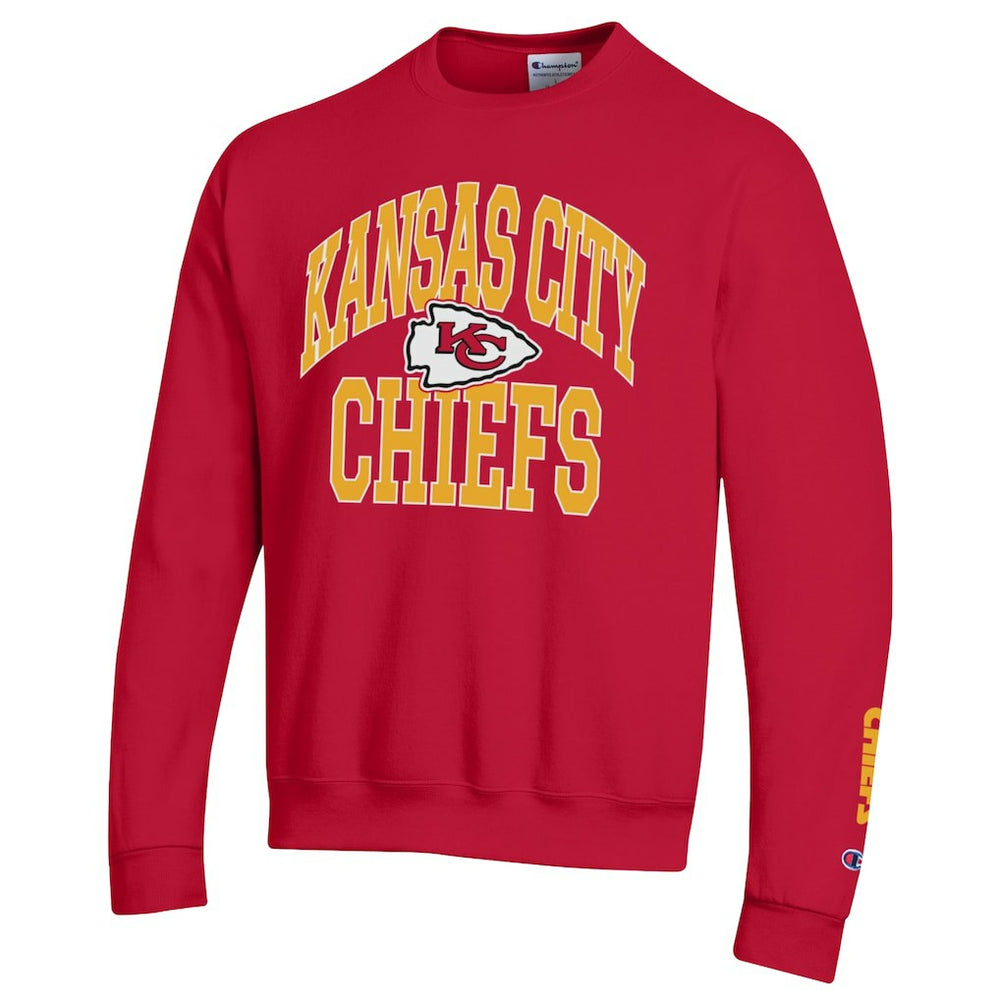Kansas City Chiefs Champion Powerblend Fleece Sweatshirt - Red Sweatshirts