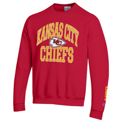 Kansas City Chiefs Champion Powerblend Fleece Sweatshirt - Red Sweatshirts