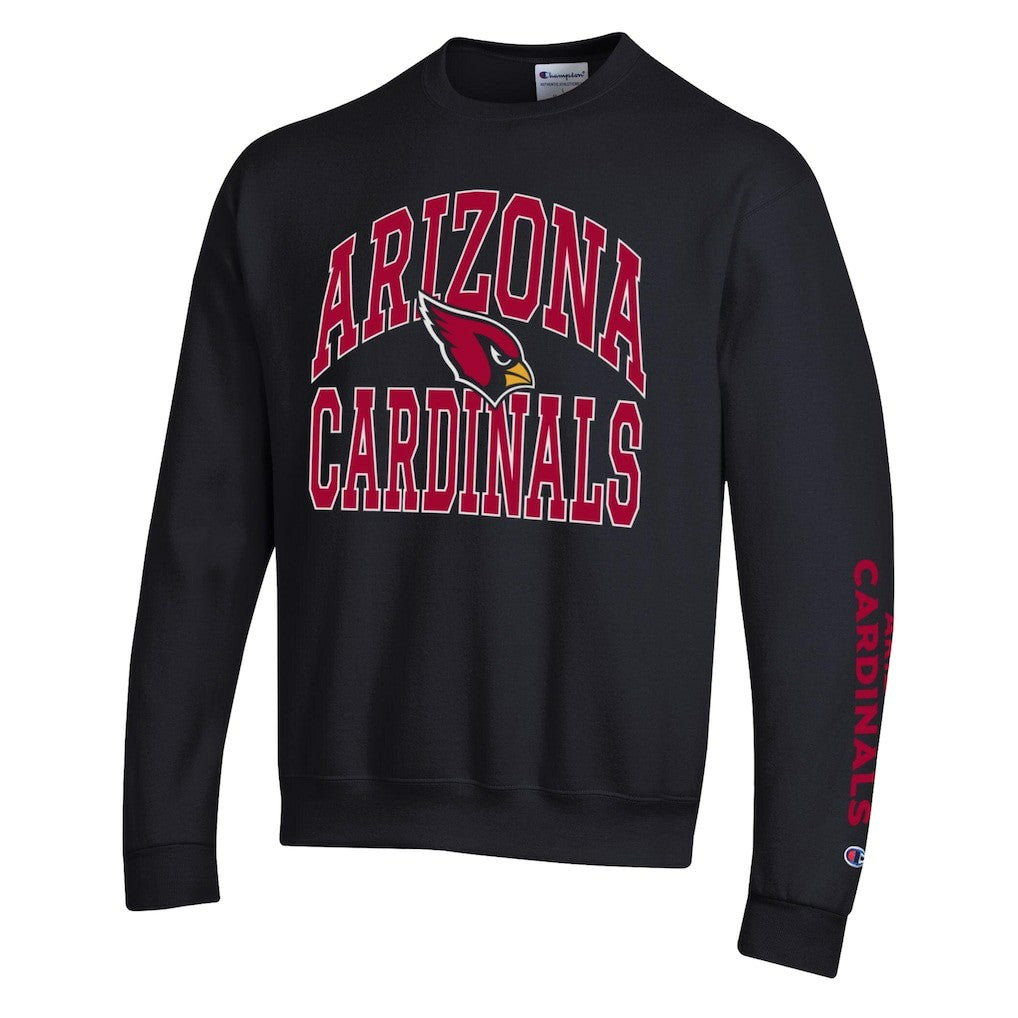 Arizona Cardinals Champion Powerblend Fleece Sweatshirt - Black Sweatshirts