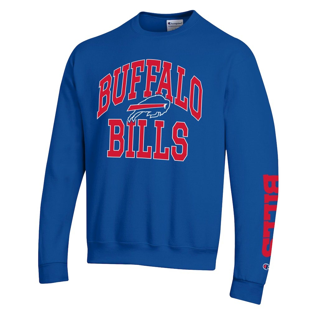 Buffalo Bills Champion Powerblend Fleece Sweatshirt - Royal Sweatshirts