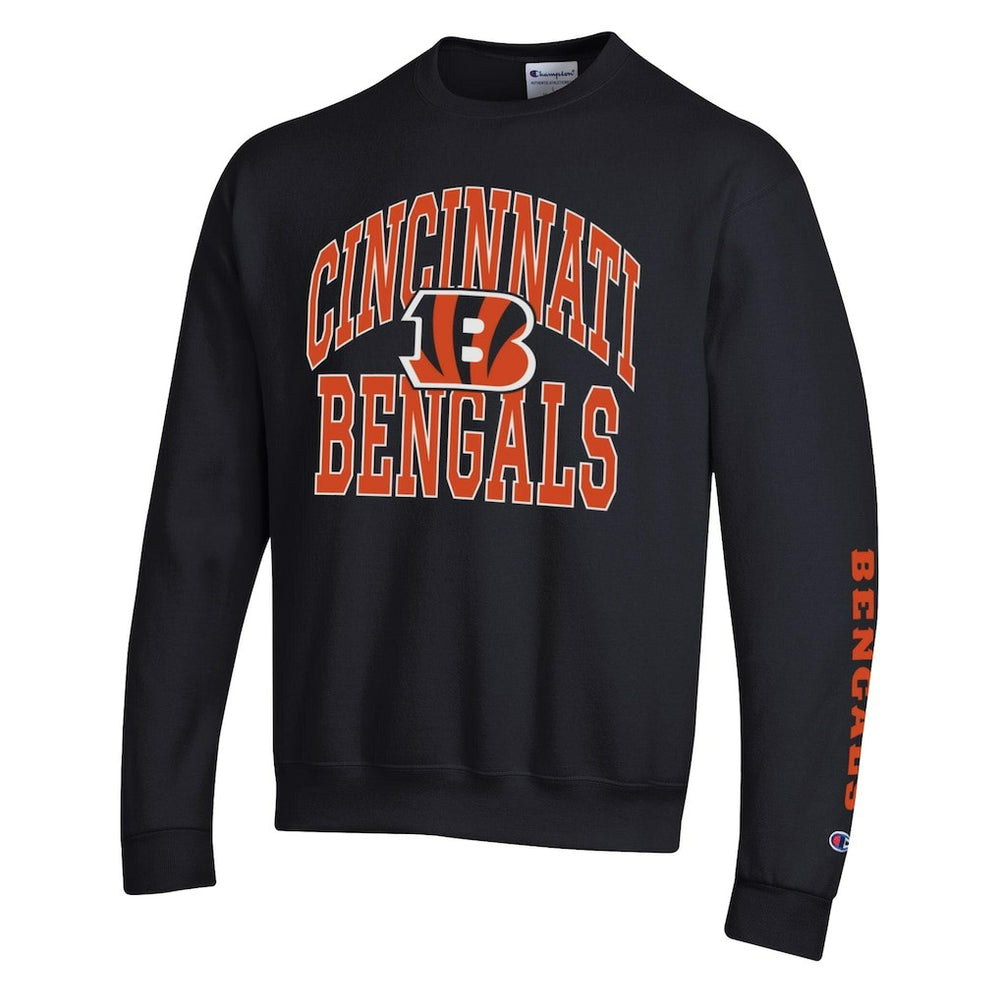 Cincinnati Bengals Champion Powerblend Fleece Sweatshirt - Black Sweatshirts
