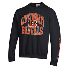 Cincinnati Bengals Champion Powerblend Fleece Sweatshirt - Black Sweatshirts