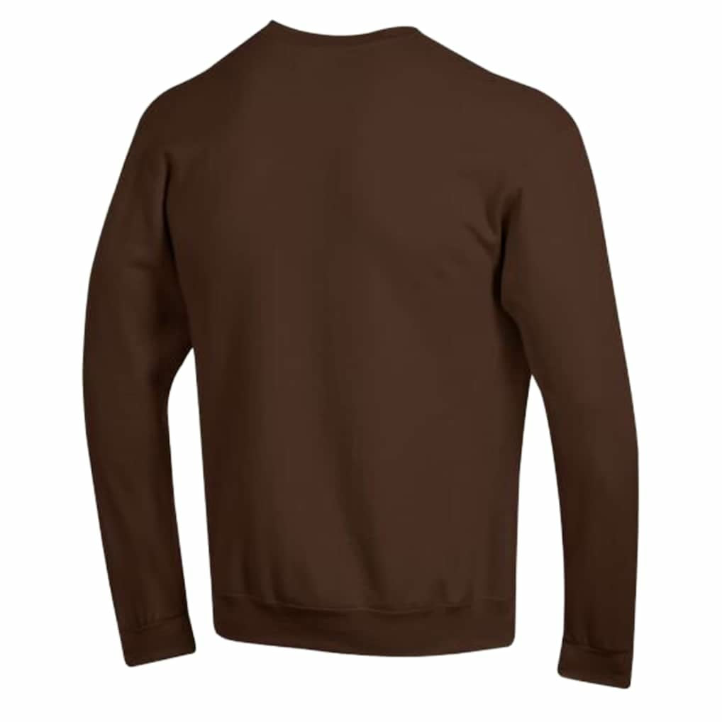 Cleveland Browns Champion Powerblend Fleece Sweatshirt - Brown Sweatshirts