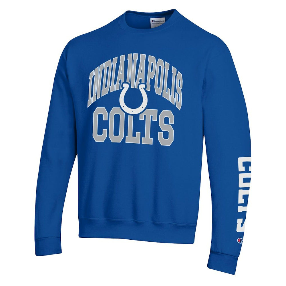 Indianapolis Colts Champion Powerblend Fleece Sweatshirt - Royal Sweatshirts
