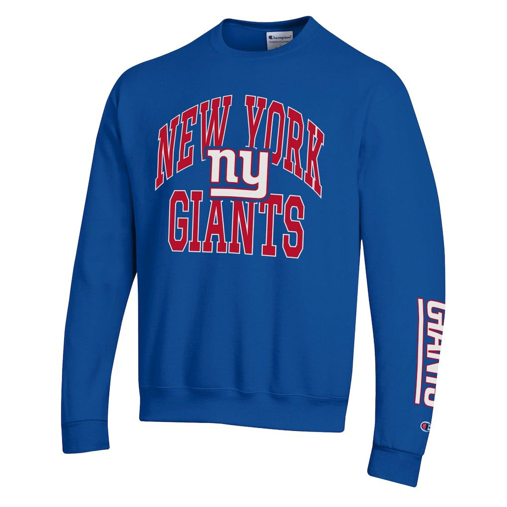 New York Giants Champion Powerblend Fleece Sweatshirt - Royal Sweatshirts