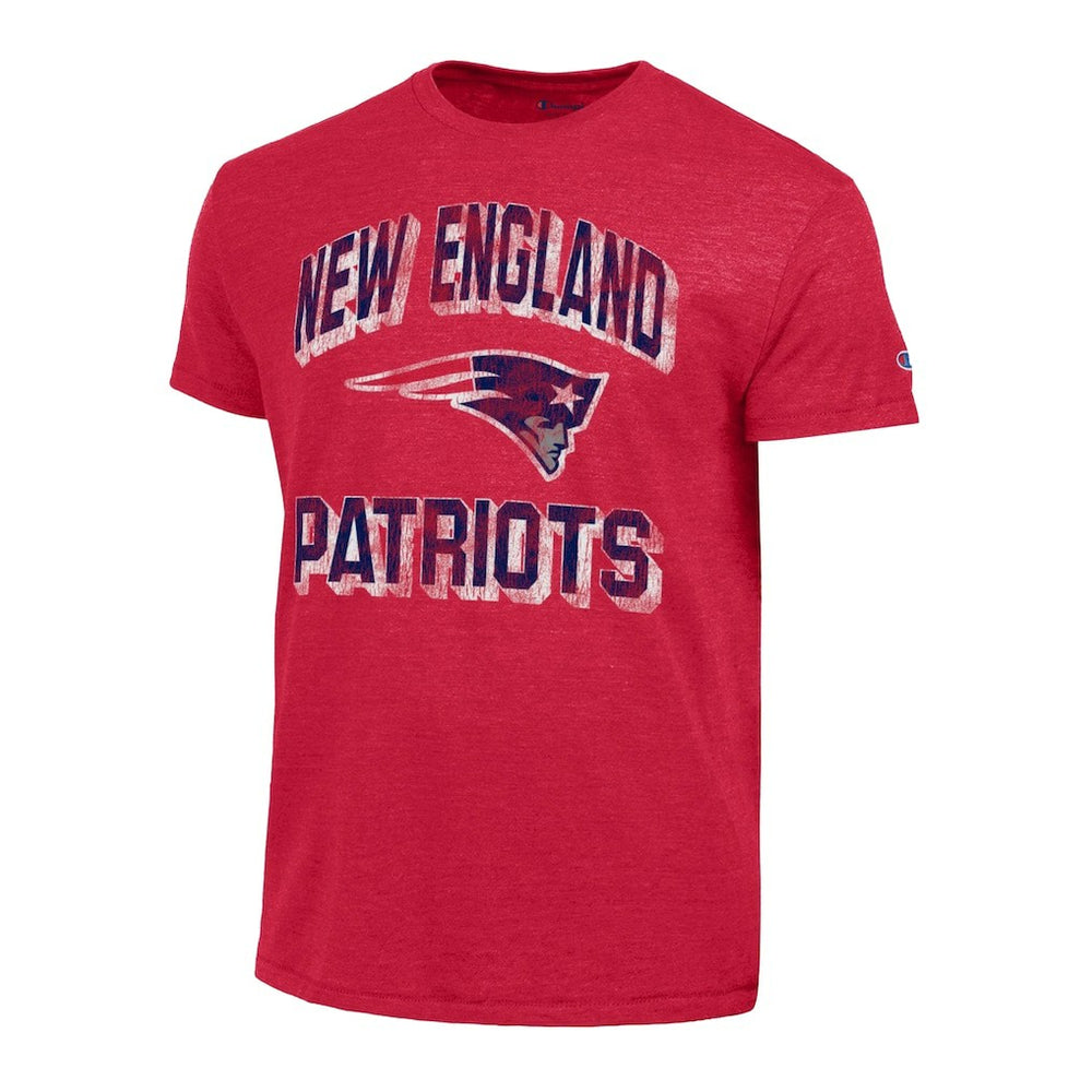 New England Patriots Champion Ultimate Tri-Blend T-Shirt - Heather Red T-shirts