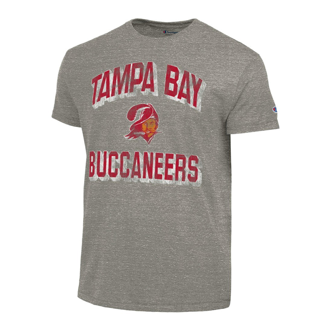 Tampa Bay Buccaneers Champion Ultimate Tri-Blend T-Shirt - Charcoal T-shirts