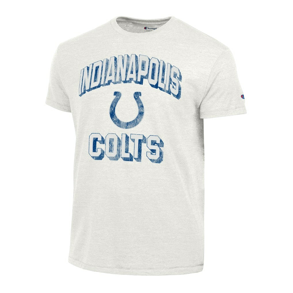 Indianapolis Colts Champion Ultimate Tri-Blend T-Shirt - White T-shirts