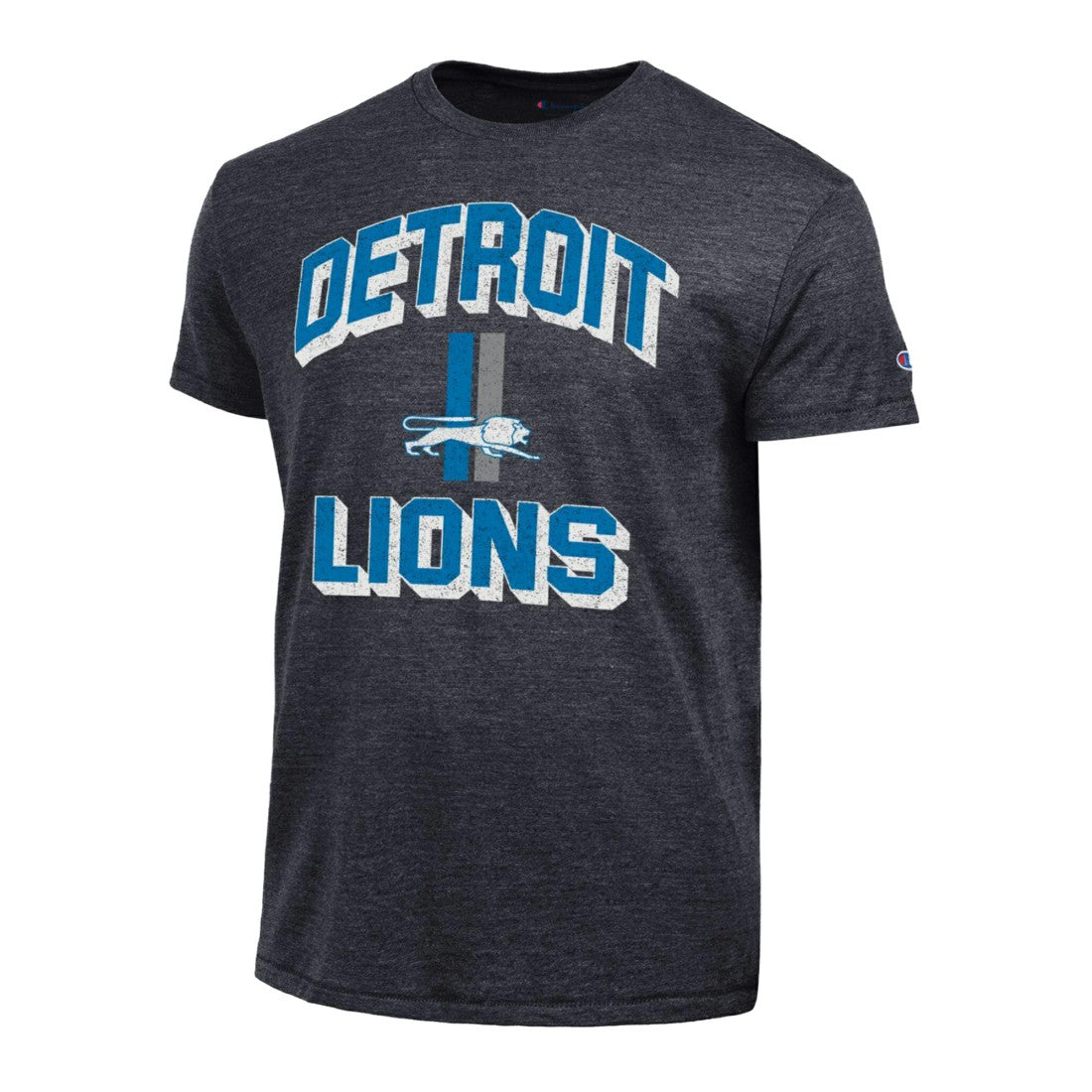 Detroit Lions Champion Ultimate Tri-Blend T-Shirt - Charcoal T-shirts