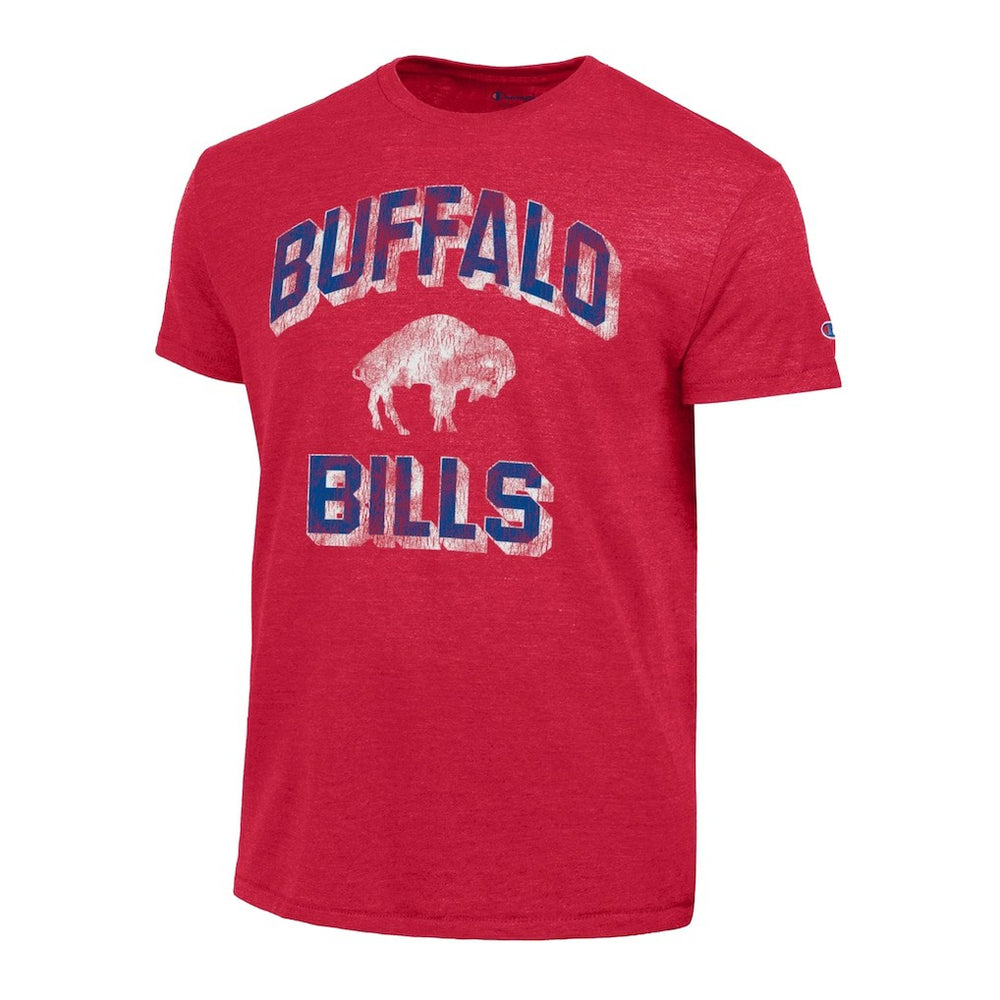 Buffalo Bills Champion Ultimate Tri-Blend T-Shirt - Red T-shirts