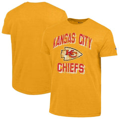 Kansas City Chiefs Champion Ultimate Tri-Blend T-Shirt - Gold T-shirts