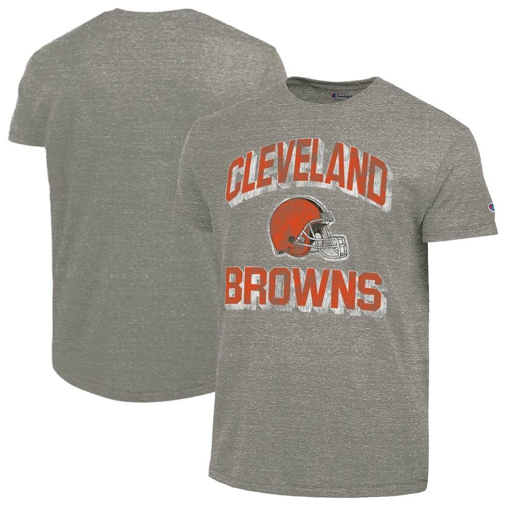 Cleveland Browns Champion Ultimate Tri-Blend T-Shirt - Charcoal T-shirts