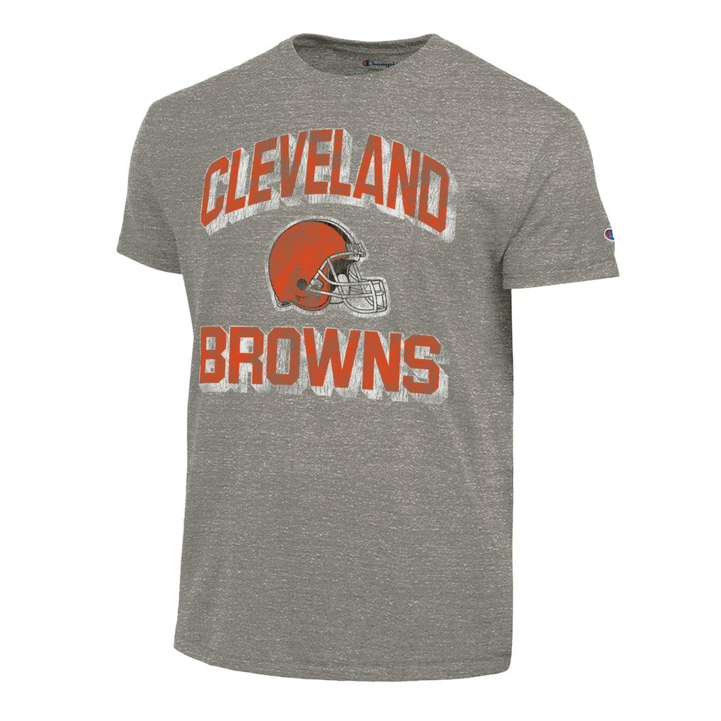 Cleveland Browns Champion Ultimate Tri-Blend T-Shirt - Charcoal T-shirts