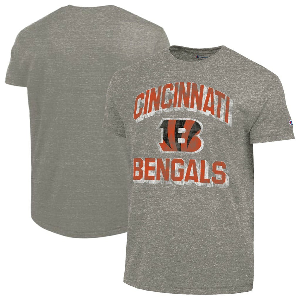 Cincinnati Bengals Champion Ultimate Tri-Blend T-Shirt - Charcoal T-shirts