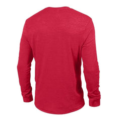 New England Patriots Champion Ultimate Tri-Blend Long Sleeve T-Shirt - Red T-shirts