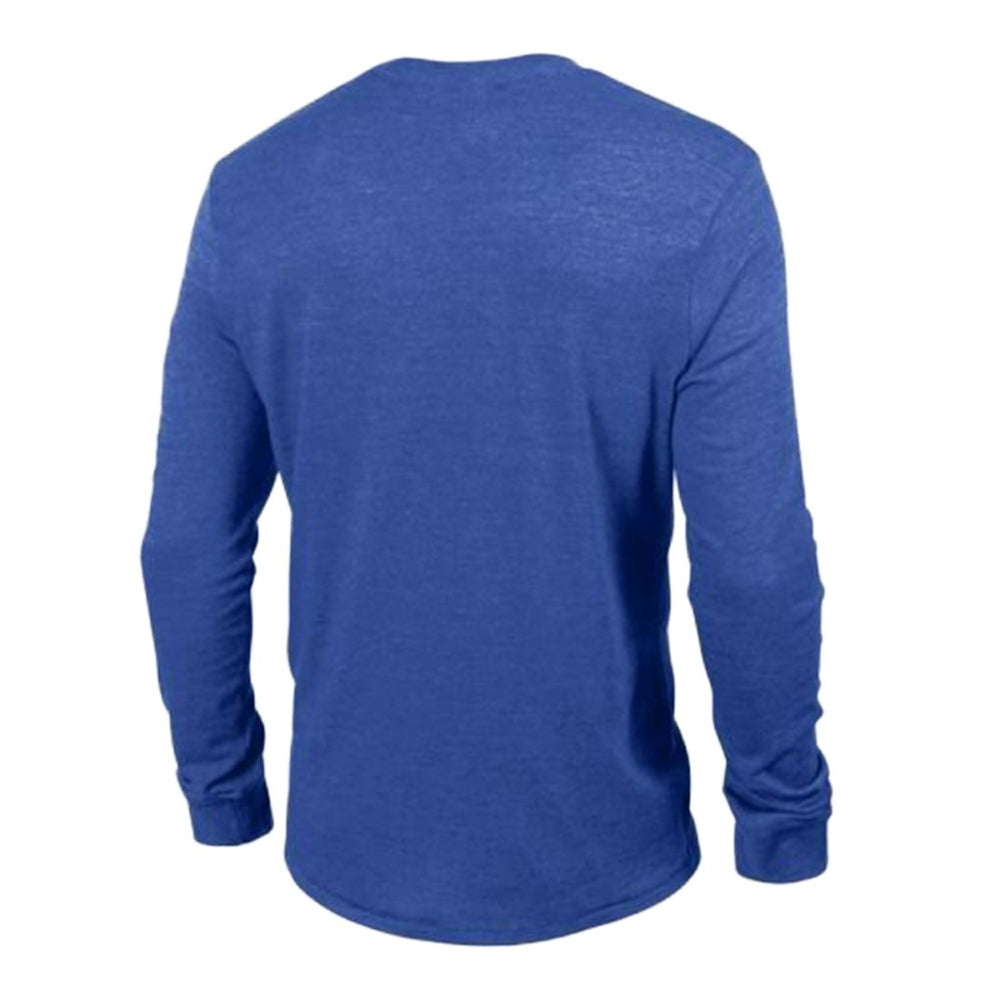 Denver Broncos Champion Ultimate Tri-Blend Long Sleeve T-Shirt - Heather Royal T-shirts