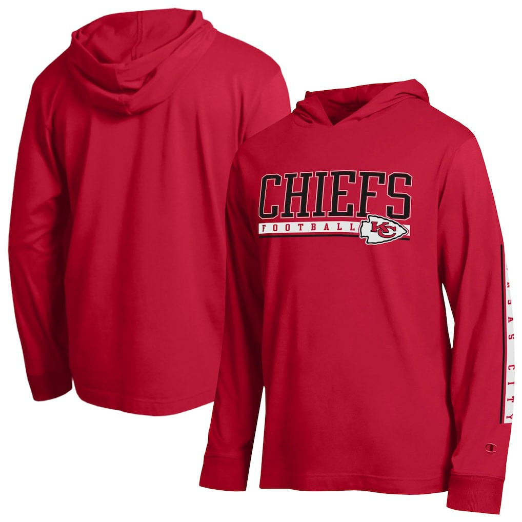 Kansas City Chiefs Champion All Star Hoodie T-Shirt - Red Hoodies