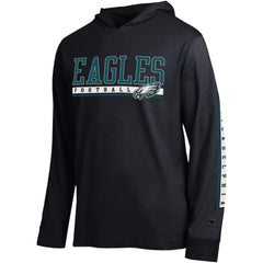 Philadelphia Eagles Champion All Star Hoodie T-Shirt - Black Hoodies