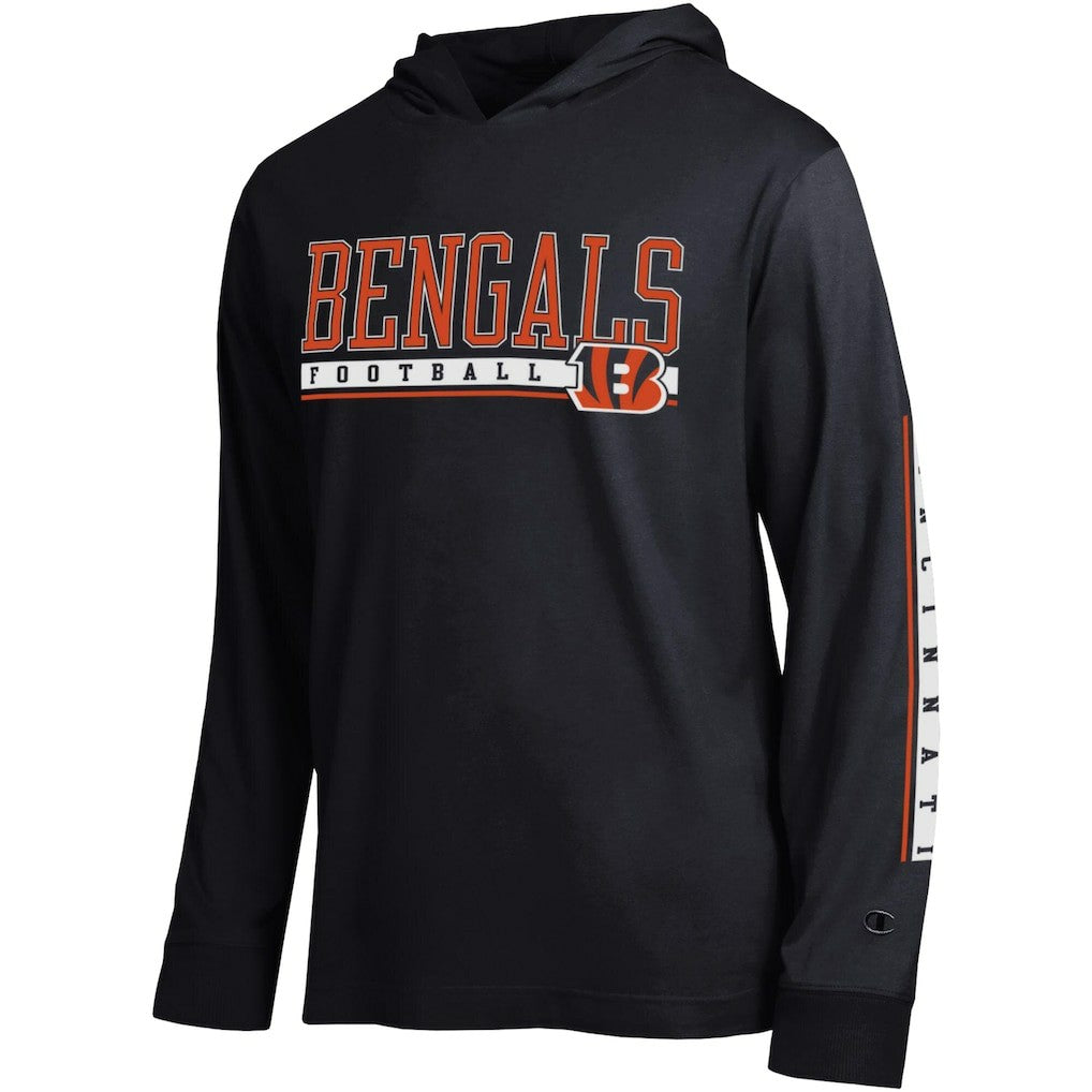 Cincinnati Bengals Champion All Star Hoodie T-Shirt - Black Hoodies