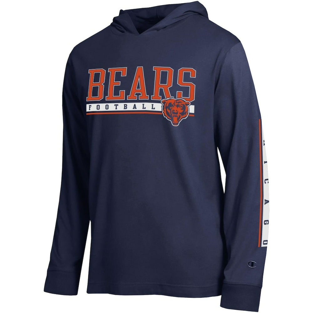 Chicago Bears Champion All Star Hoodie T-Shirt - Navy Hoodies