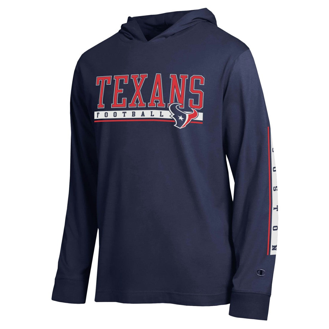 Houston Texans Champion All Star Hoodie T-Shirt - Navy Hoodies