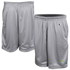 Los Angeles Chargers Champion Classic Mesh Shorts - Gray Shorts