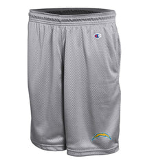 Los Angeles Chargers Champion Classic Mesh Shorts - Gray Shorts