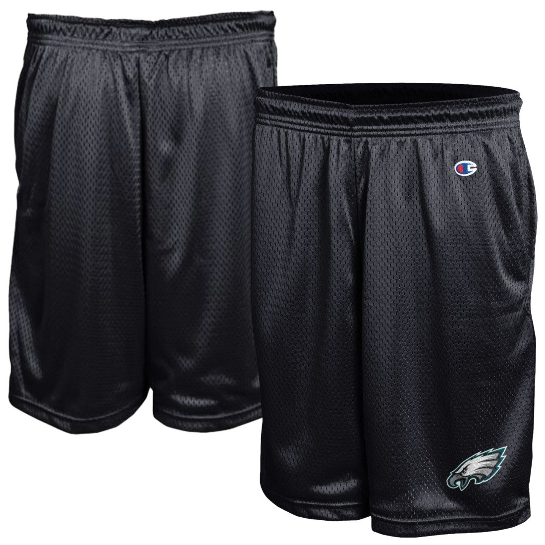 Philadelphia Eagles Champion Classic Mesh Shorts - Black Shorts