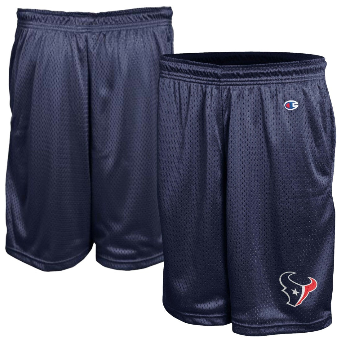 Houston Texans Champion Classic Mesh Shorts - Navy Shorts