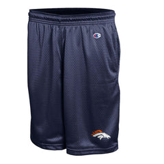 Denver Broncos Champion Classic Mesh Shorts - Navy Shorts