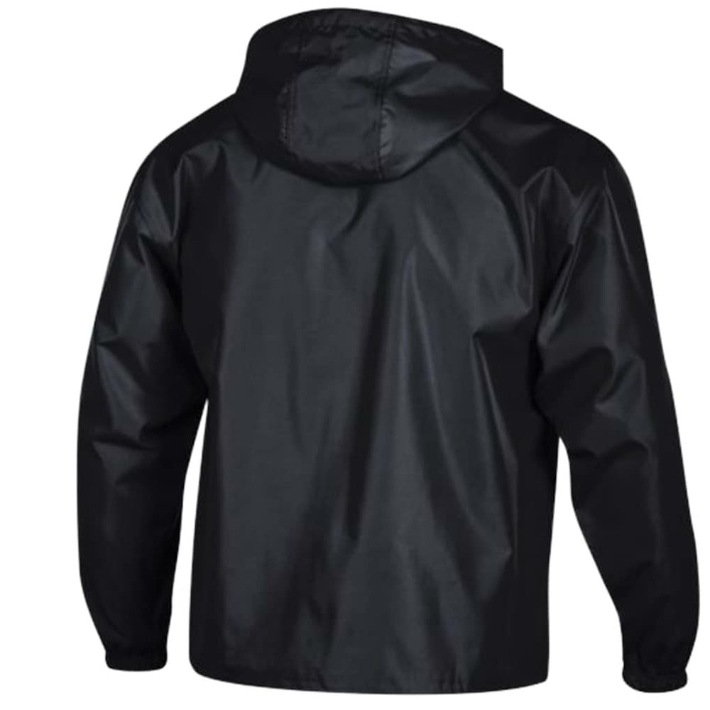 Carolina Panthers Champion Packable Windbreaker Half-Zip Jacket - Black Jackets