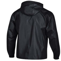 Carolina Panthers Champion Packable Windbreaker Half-Zip Jacket - Black Jackets