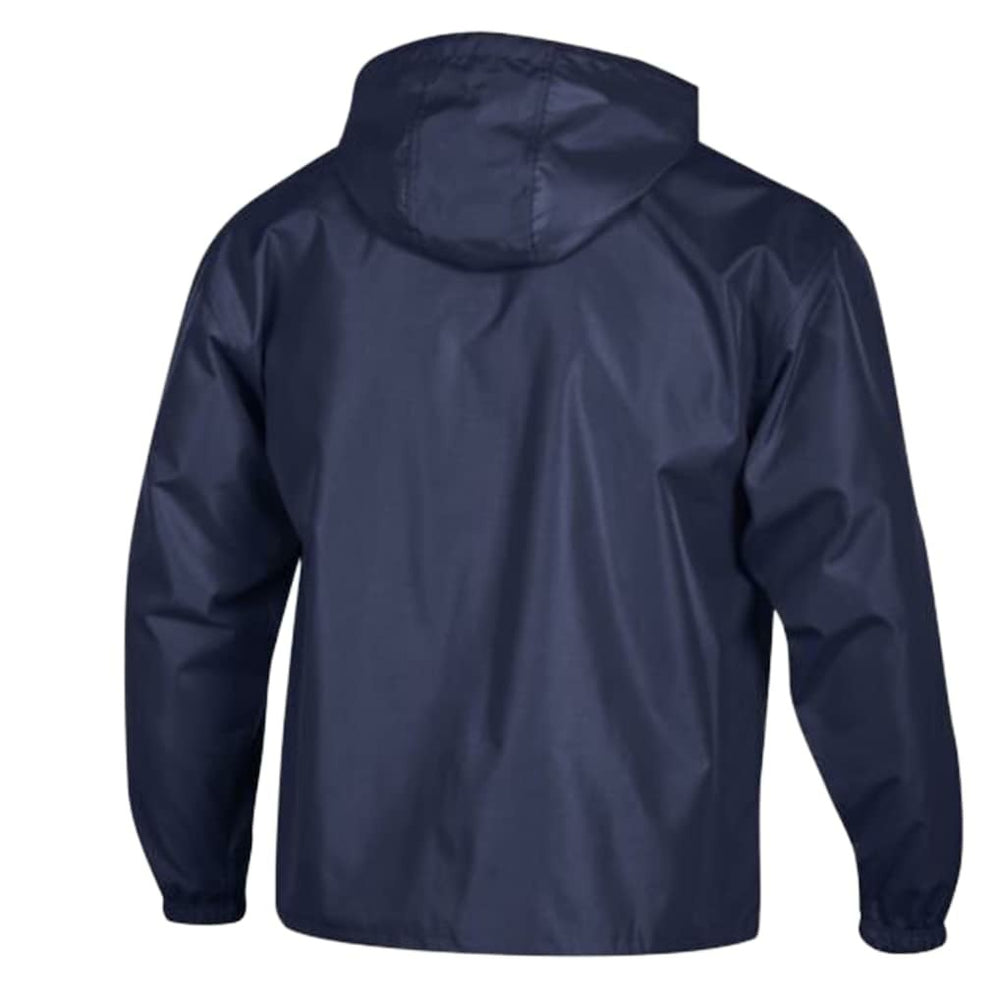 Chicago Bears Champion Packable Windbreaker Half-Zip Jacket - Navy Jackets