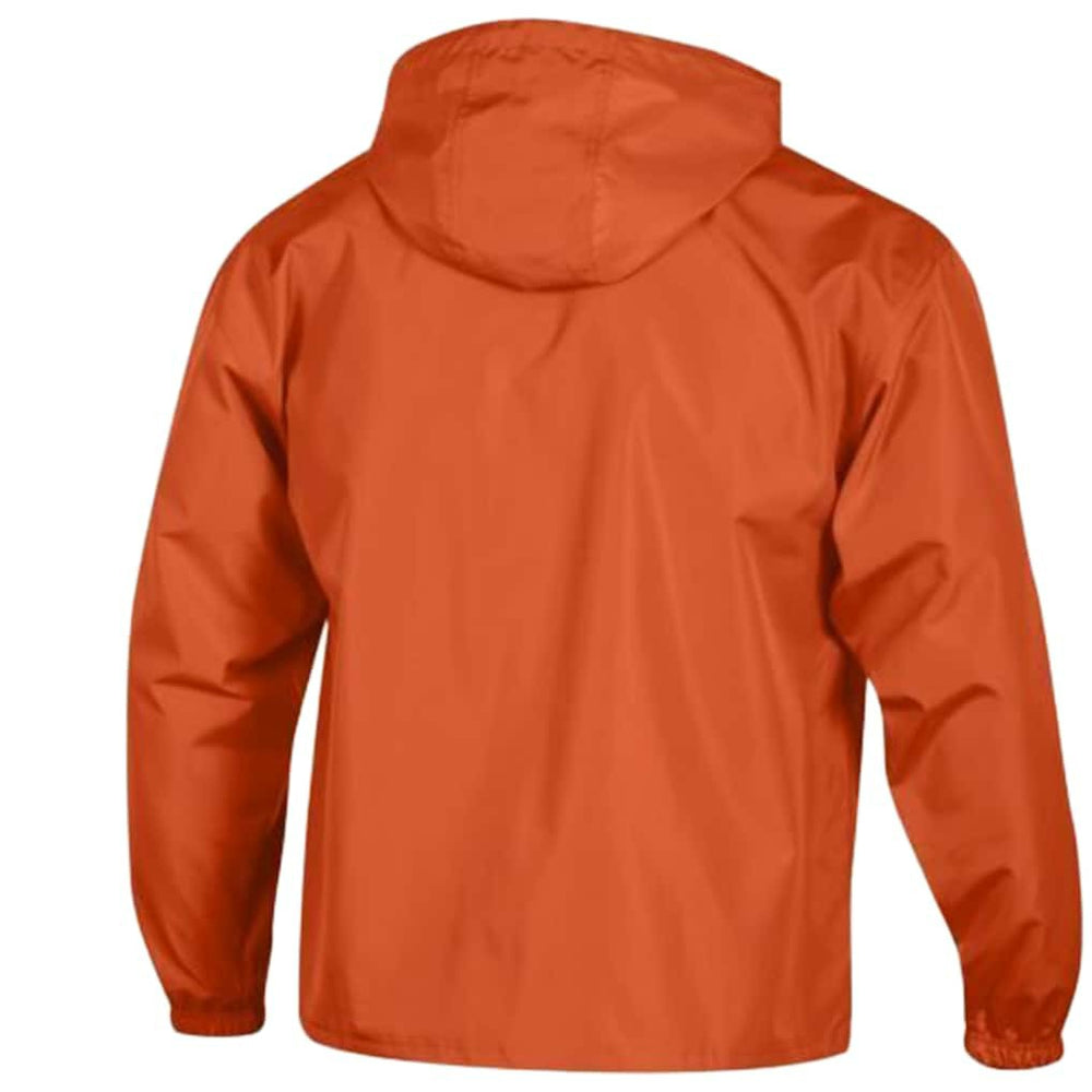 Cleveland Browns Champion Packable Windbreaker Half-Zip Jacket - Orange Jackets