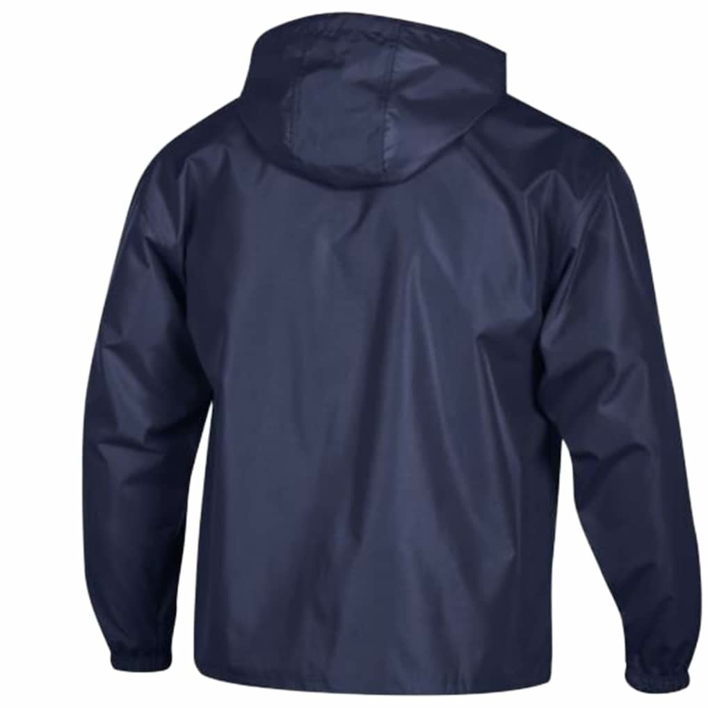 New England Patriots Champion Packable Windbreaker Half-Zip Jacket - Navy Jackets