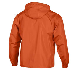 Miami Dolphins Champion Packable Windbreaker Half-Zip Jacket - Orange Jackets