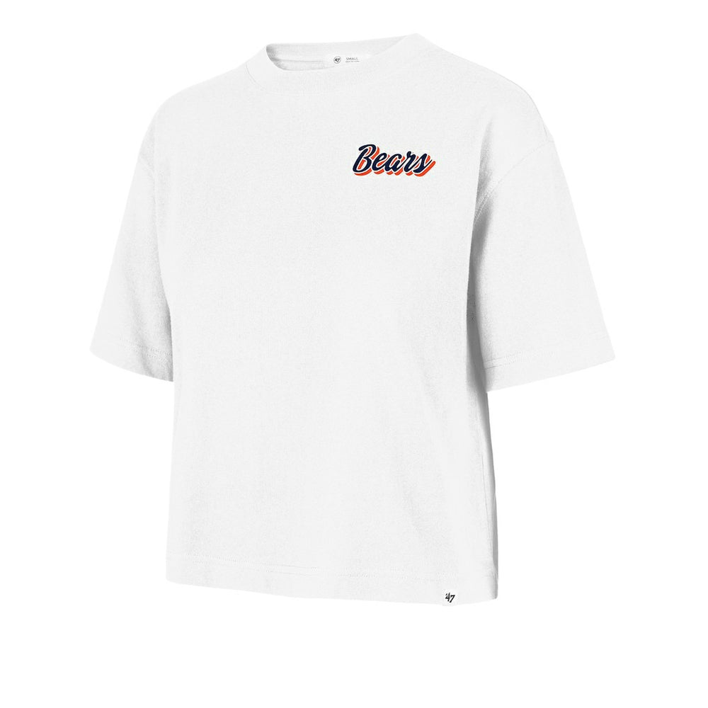Chicago Bears '47 Women's Collage Script Reed City T-Shirt - White T-shirts