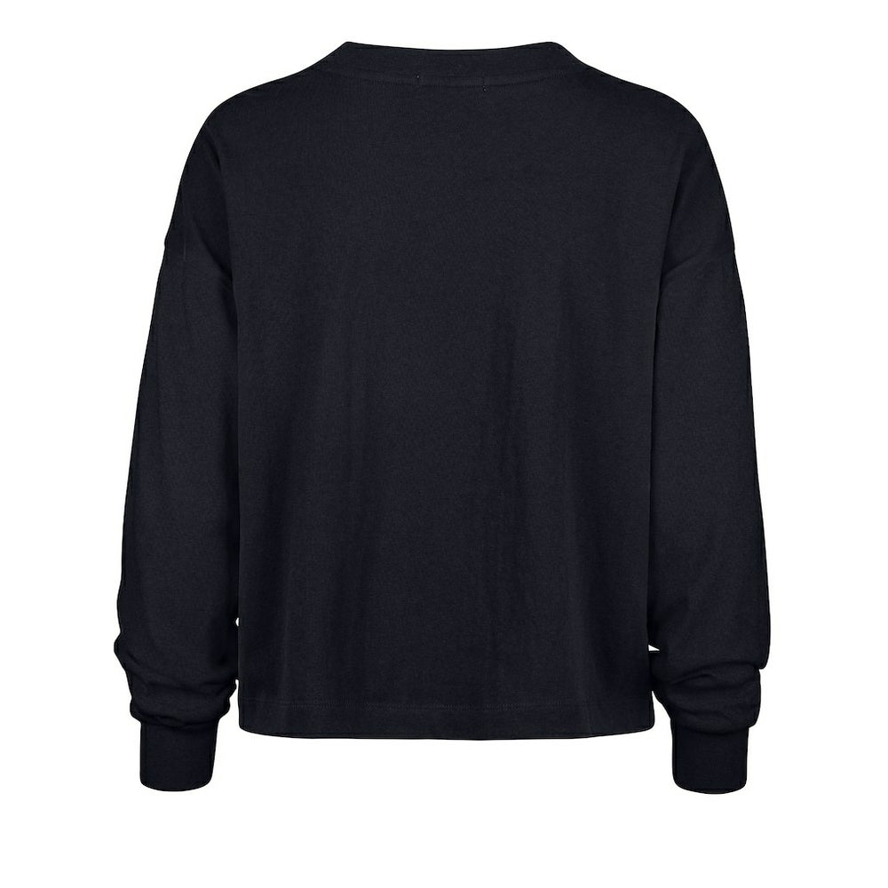 New England Patriots '47 Women's Team Collage Sydney Long Sleeve T-Shirt - Navy T-shirts