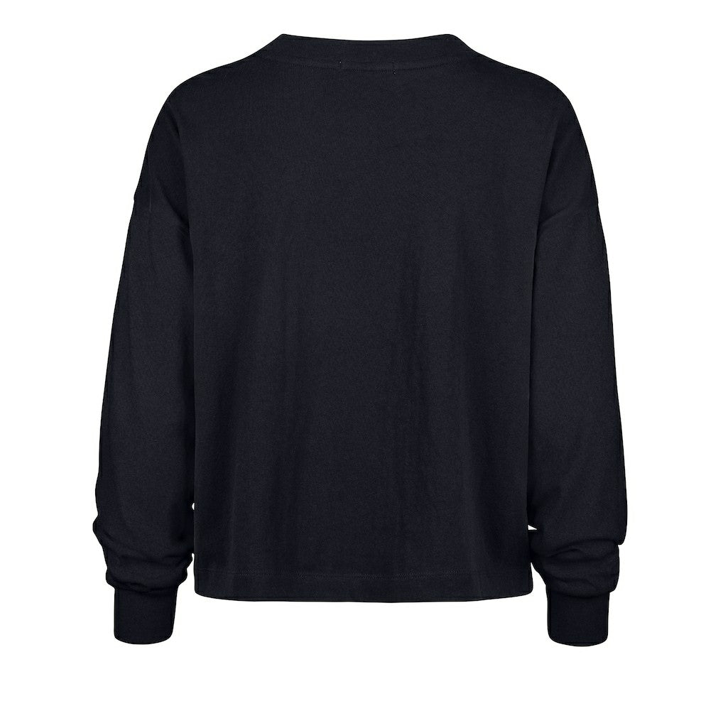 Chicago Bears '47 Women's Stacked Sydney Long Sleeve T-Shirt - Navy T-shirts