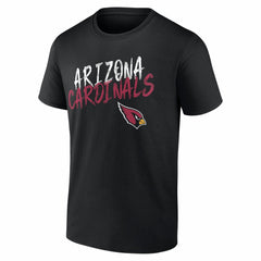 Arizona Cardinals Hustle Personalized Name & Number T-Shirt - Black T-shirts