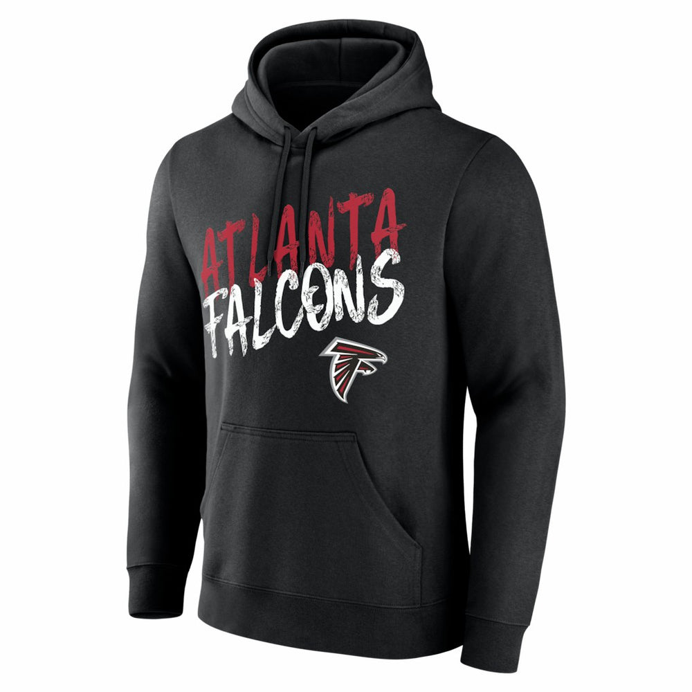 Atlanta Falcons Hustle Personalized Name & Number Hoodie - Black Hoodies