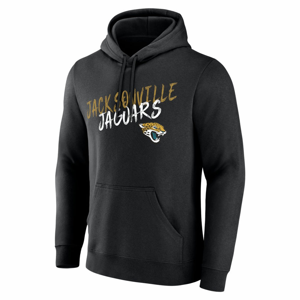 Jacksonville Jaguars Hustle Personalized Name & Number Hoodie - Black Hoodies