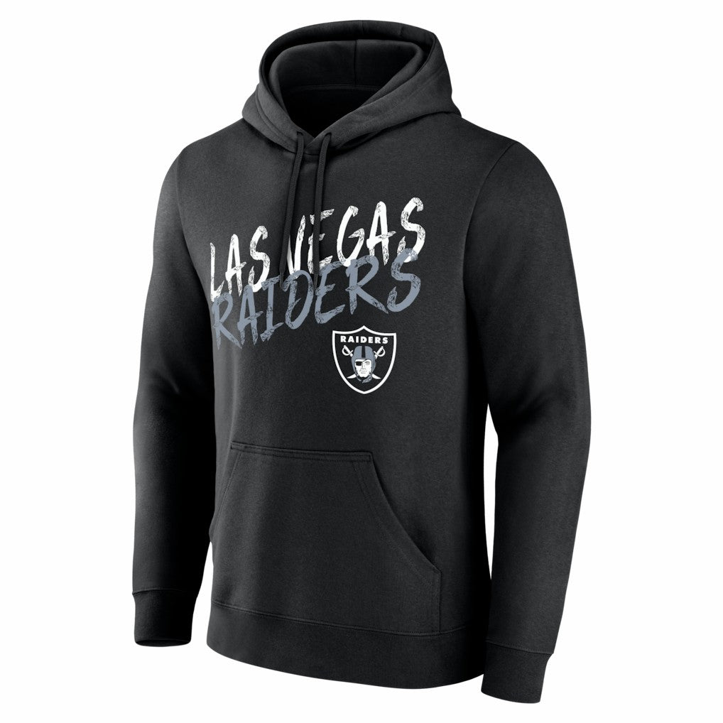 Las Vegas Raiders Hustle Personalized Name & Number Hoodie - Black Hoodies